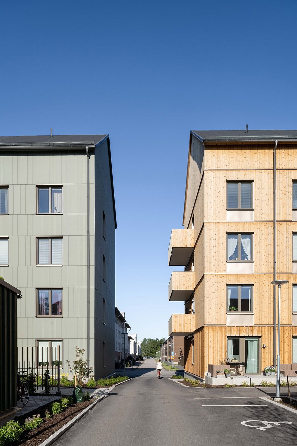 Kristineberg, Vallentuna — puurakenteinen senioritalo